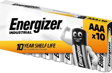 Batteri ENERGIZER Industrial AAA 10/fp