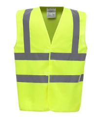Varselväst kl 2 Gul 4Xl