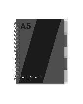 Ant.block A5 70g 200 blad 10 avdelare