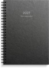 Bokningsjournalen 2027 svart