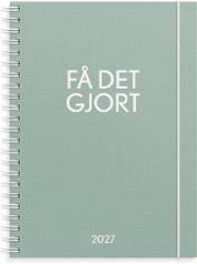 Kalender Få det gjort 2027 grön