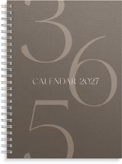 Kalender Business Story 2027 brun