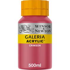 Akrylfärg Galeria 500ml mörkröd