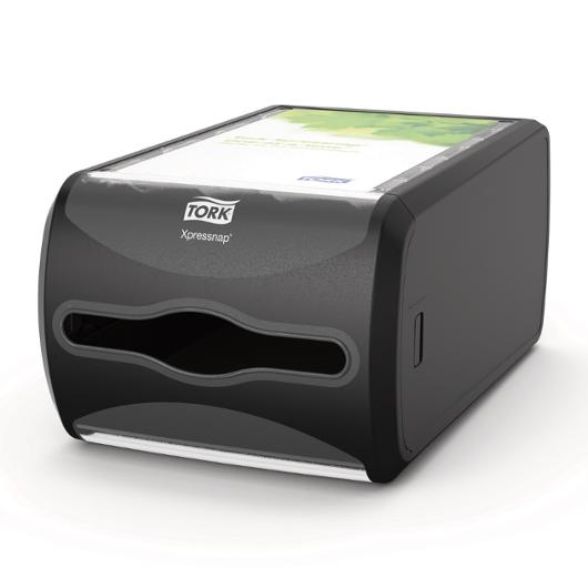 Dispenser TORK N4 Xpressnap L svart
