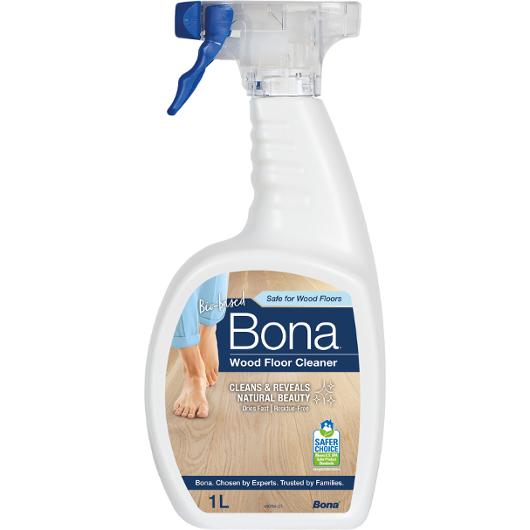 Golvrent BONA lackat/vaxat trä spray 1L