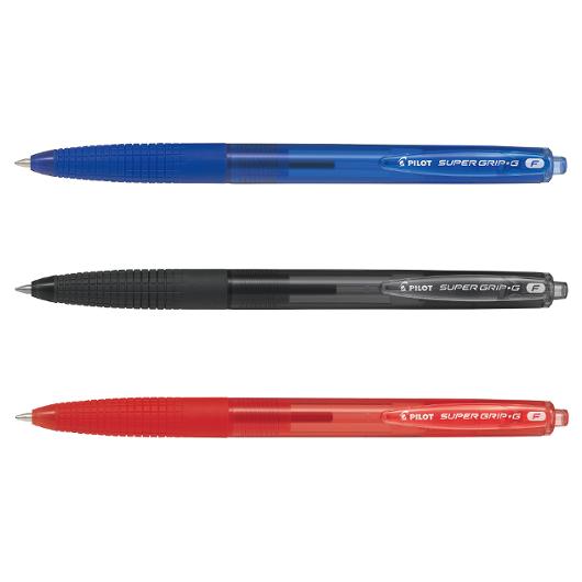 Kulpenna PILOT Super Grip G F 0,7 svart (12 pack)