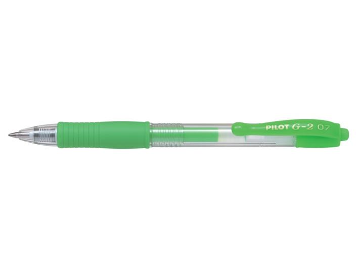 Gelpenna PILOT G-2 0,7 Limegrön (12 pack)