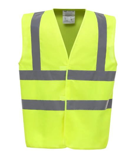 Varselväst kl 2 Gul 5XL