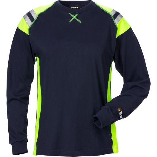 T-shirt l/ä Flam FRISTAD 7098 dam L