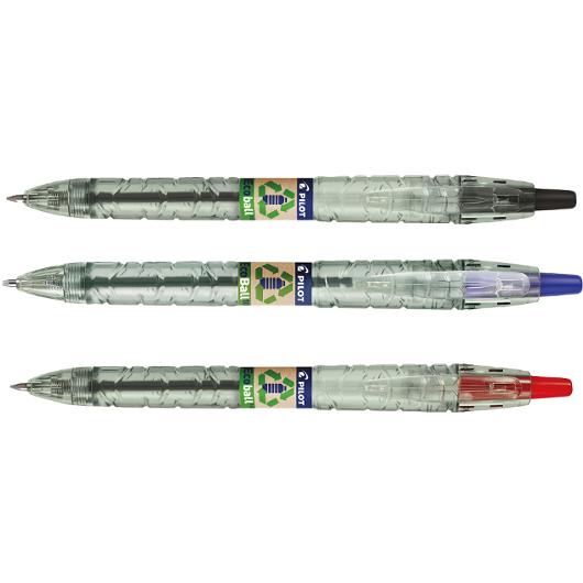 Kulpenna PILOT Ecoball 1mm svart (10 pack)