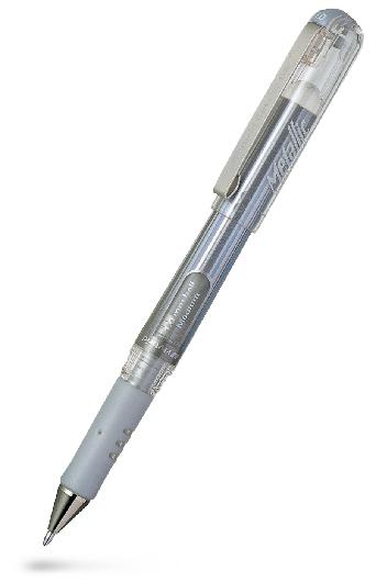 Gelpenna Pentel Hybrid Gel 1,0 silver (12 pack)
