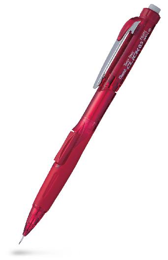 Stiftpenna Pentel Twist-E Click 0,5 röd (12 pack)