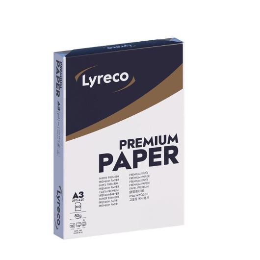 Kop.ppr LYRECO Premium A3 80g oh 500/fp (3 pack)
