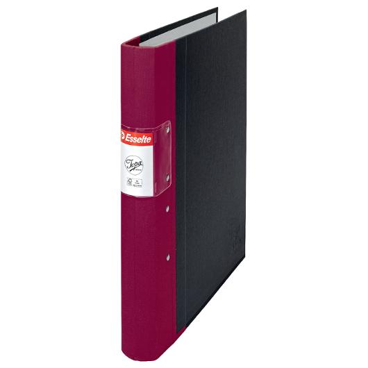Gaffelpärm Jopa A4 40mm vinröd