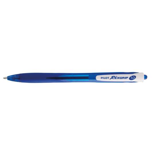 Kulpenna Pilot RexGrip medium 1,0 blå (10 pack)