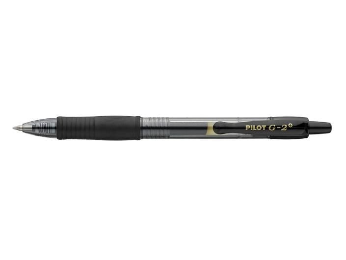 Gelpenna Pilot G2 Plus 0,7 svart (12 pack)