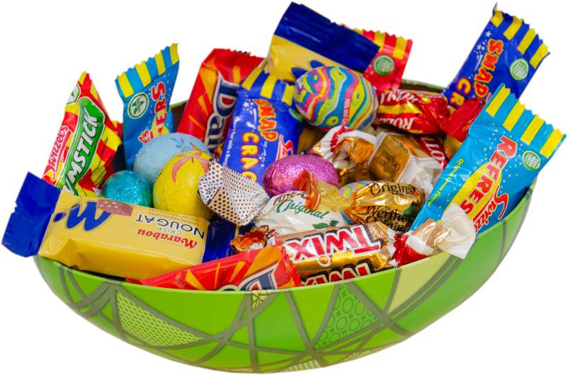 Påskägg Nobel osort.färger 400g