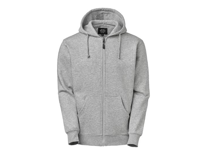 Hoodie zip SOUTH WEST Parry gråmel S