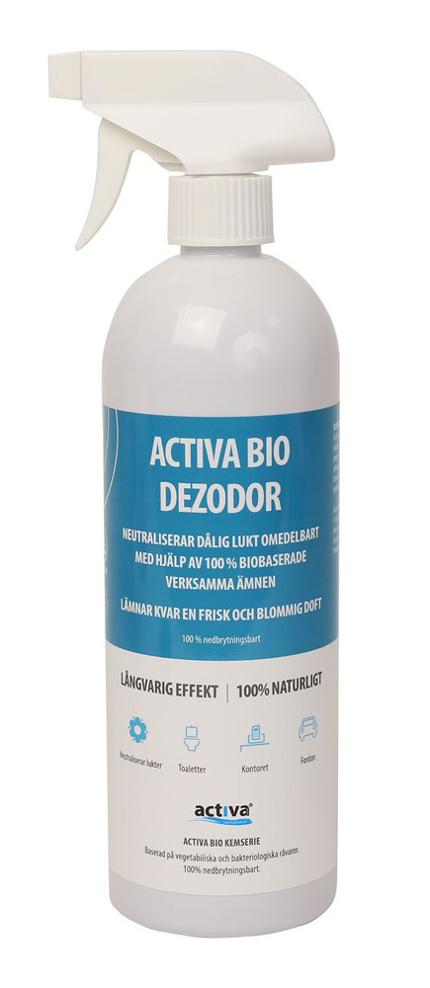 Luktförbättrare ACTIVA Bio DezOdor 750ml (6 pack)