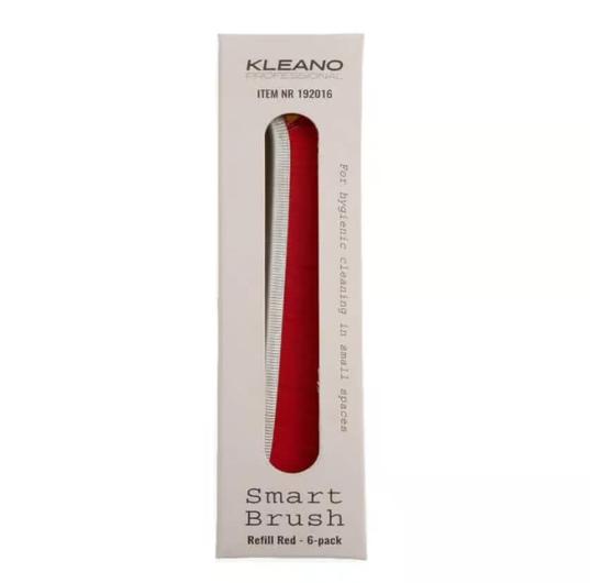 Refill KLEANO Detaljborste röd 6/fp