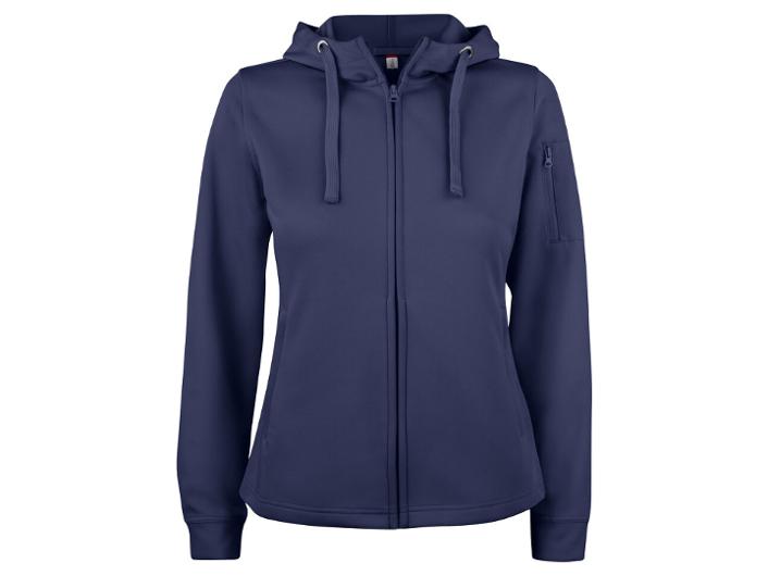 Hoodie zip funktion 021015 dam marin 2XL