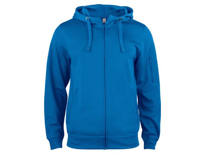Hoodie zip funktion 021014 rblå 4XL