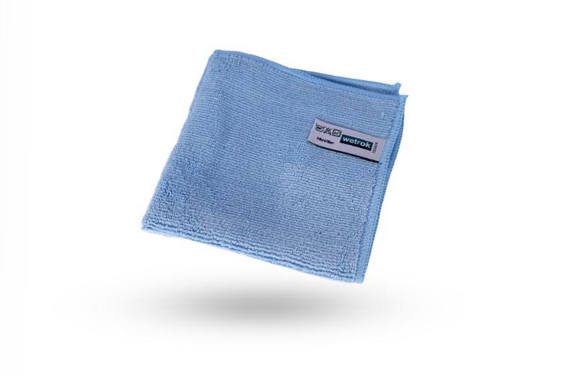 Microfiberduk WETROK 32cm blå 10/fp (10 pack)