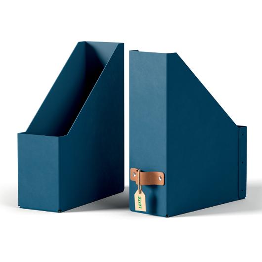 Tidskriftssamlare Leitz Puro blå 2/fp (2 pack)