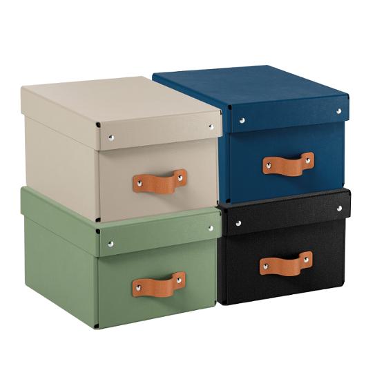 Förvaringslåda Leitz Puro 7L beige 2/fp (2 pack)