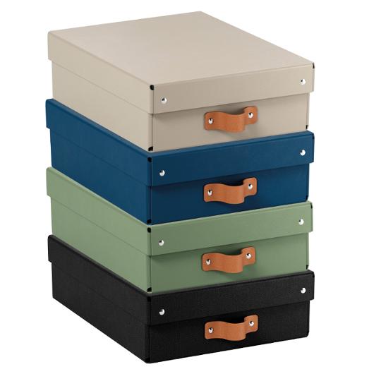 Förvaringslåda Leitz Puro 8L beige 2/fp (2 pack)