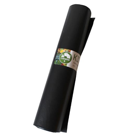 Plastsäck K1 Basic 125L 30my svart 25/rl