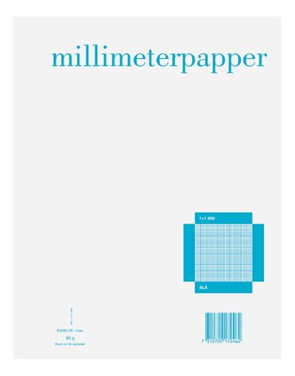 Millimeterpapper ESSELTE A4 5/fp