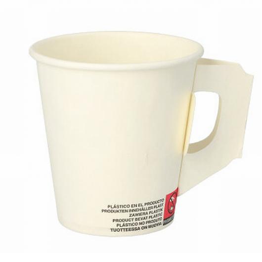 Pappersbägare PAPSTAR m. öra 18cl 80/fp