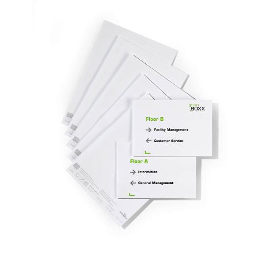 Etiketter pallställ A5 210x148,5mm 20/fp