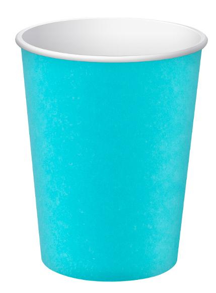 Pappersbägare PRONAPPE 20cl 15/fp turkos