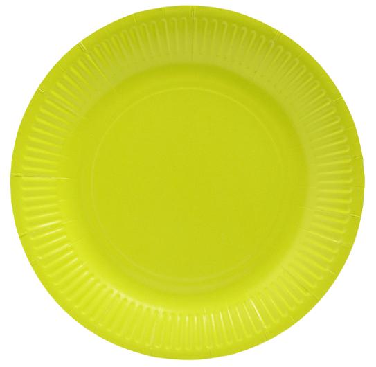 Tallrik PRONAPPE papper 23cm 20/fp kiwi