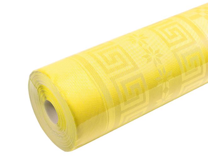 Duk PRONAPPE damast 1,18x25m gul