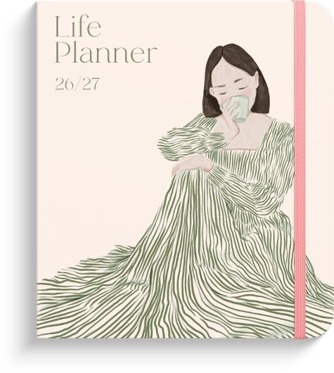 Kalender Life Planner Green A5 26/27