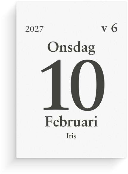 Dagblock Studieåret 26/27