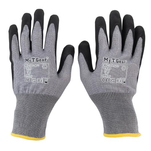 Skärskyddshandske My-T-Gear nitril C 7 (12 pack)
