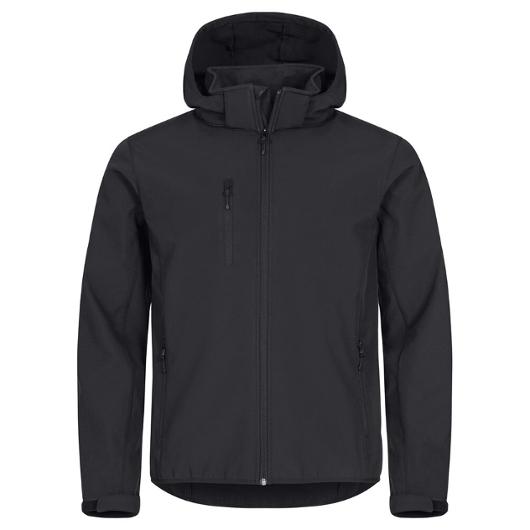 Softshelljacka Clique 0200912 svart 2XL