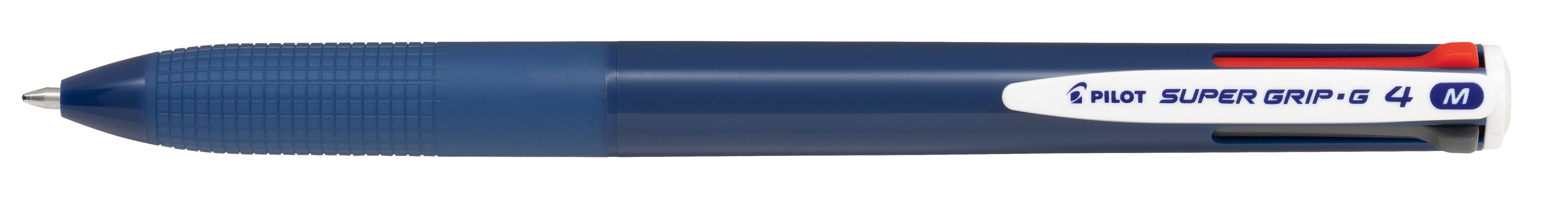 Kulpenna PILOT Super Grip G4 4-färg blå (12 pack)