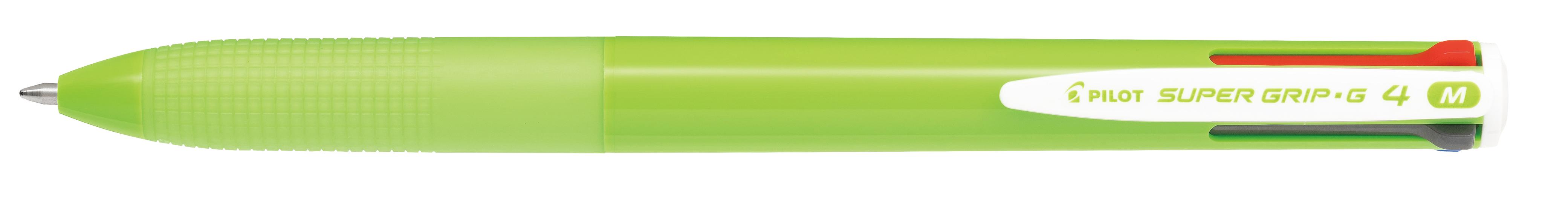 Kulpenna PILOT Super Grip G4 4-färg grön (12 pack)