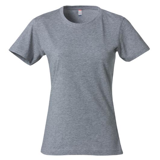 T-shirt CLIQUE 029031 dam gråmel XL