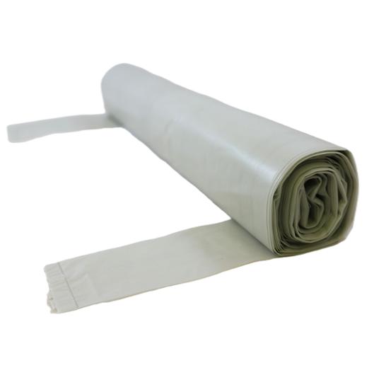 Plastsäck knyt LD 125L 50my transp 10/rl
