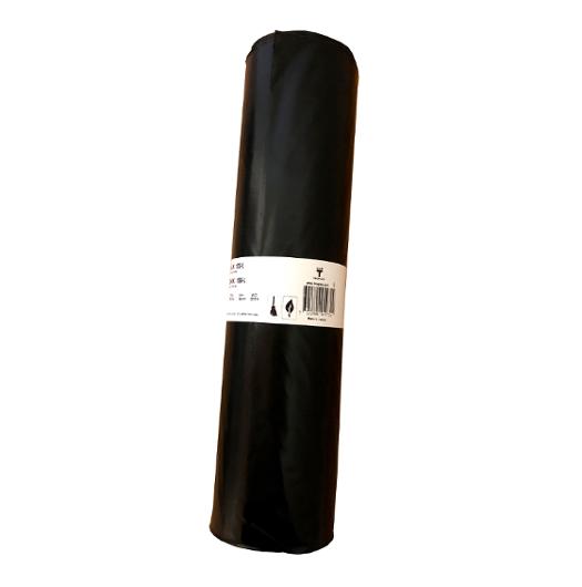 Plastsäck Mono LDPE 125L 60my sv 25/rl (6 pack)