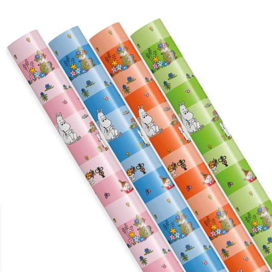 Presentpapper Moomin 70cmx4m (50 pack)