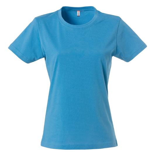 T-shirt CLIQUE 029031 dam turkos XS