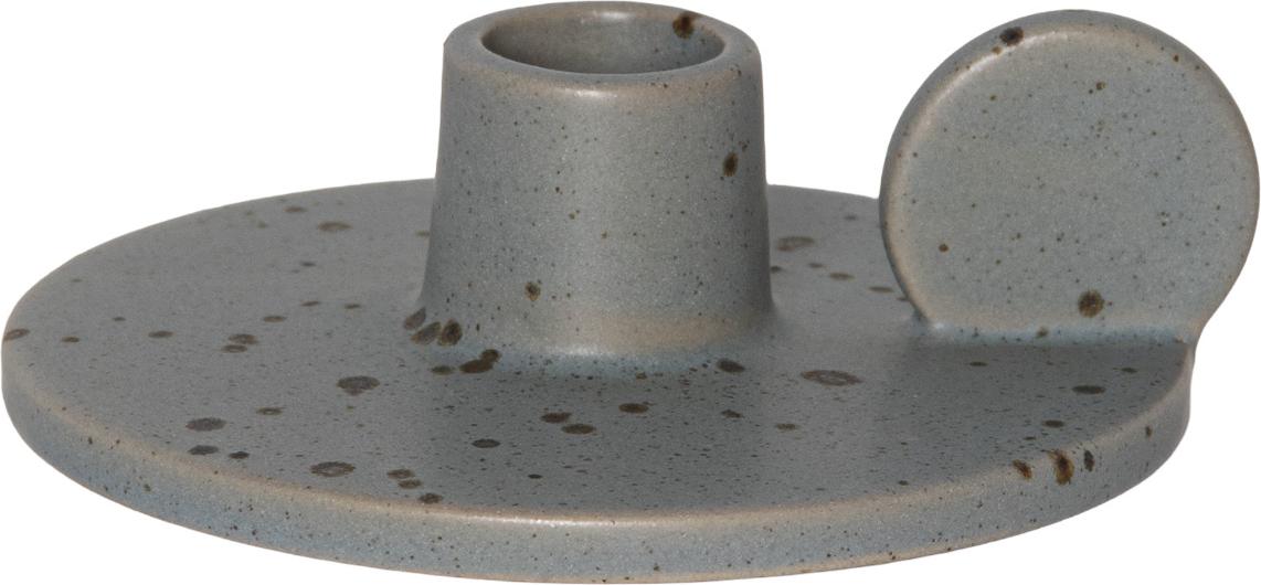 Ljusstake Plate grå