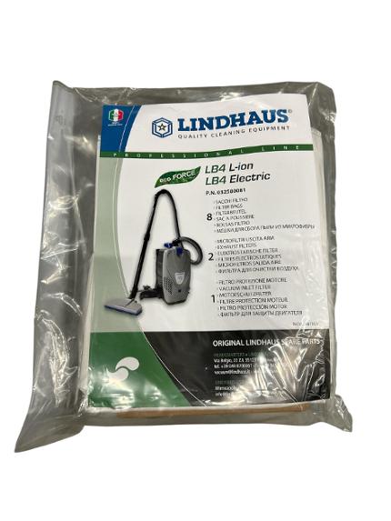 Dammsugarpåse LINDHAUS LB4 8/fp